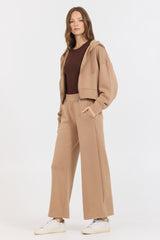 Caramel Cloud Fleece Flare Pant