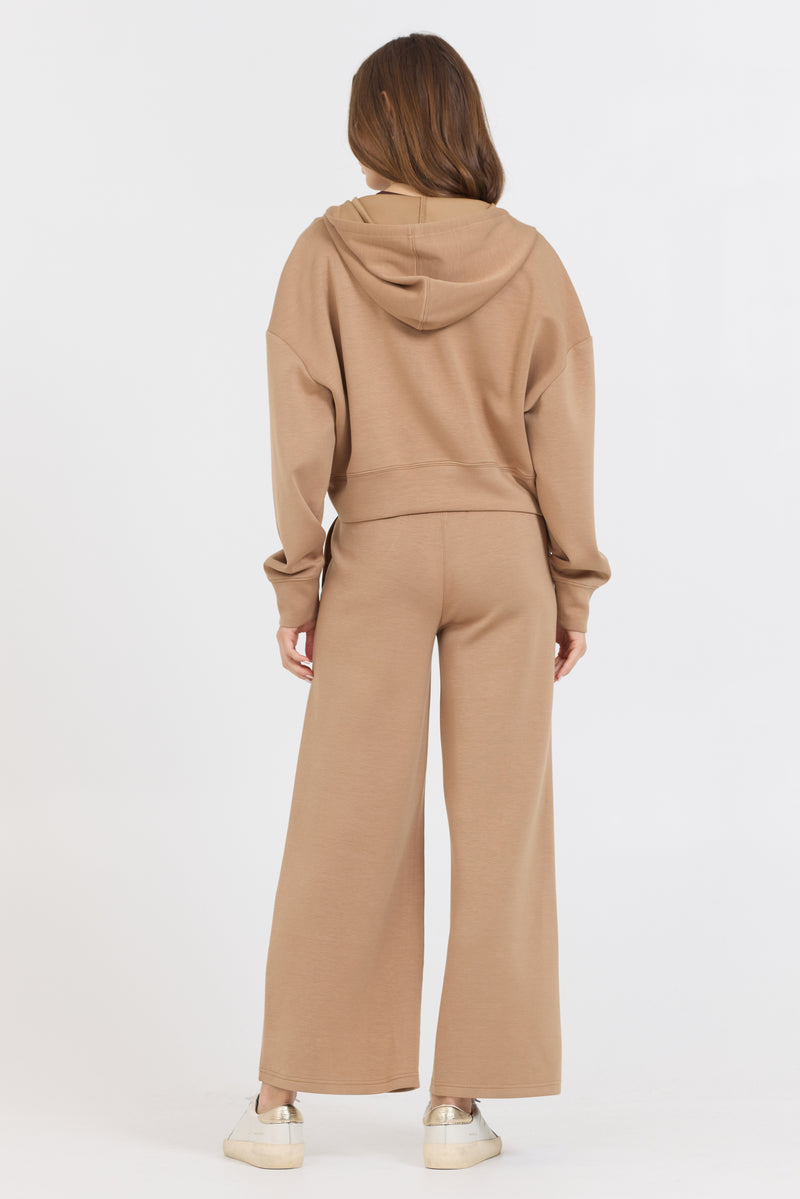 Caramel Cloud Fleece Flare Pant