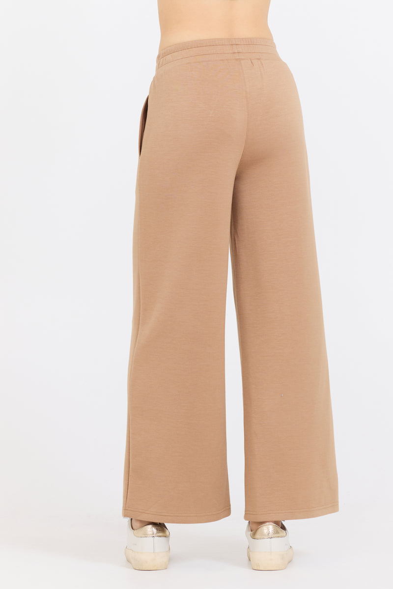 Caramel Cloud Fleece Flare Pant