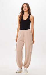 Nude Cloud Fleece Jogger w/ Side Pockets