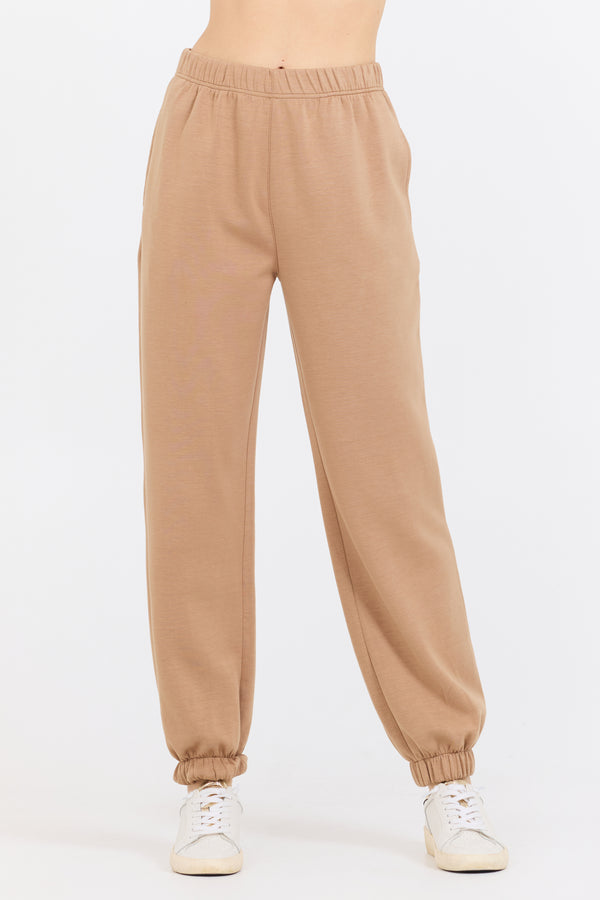 Caramel Cloud Fleece Jogger