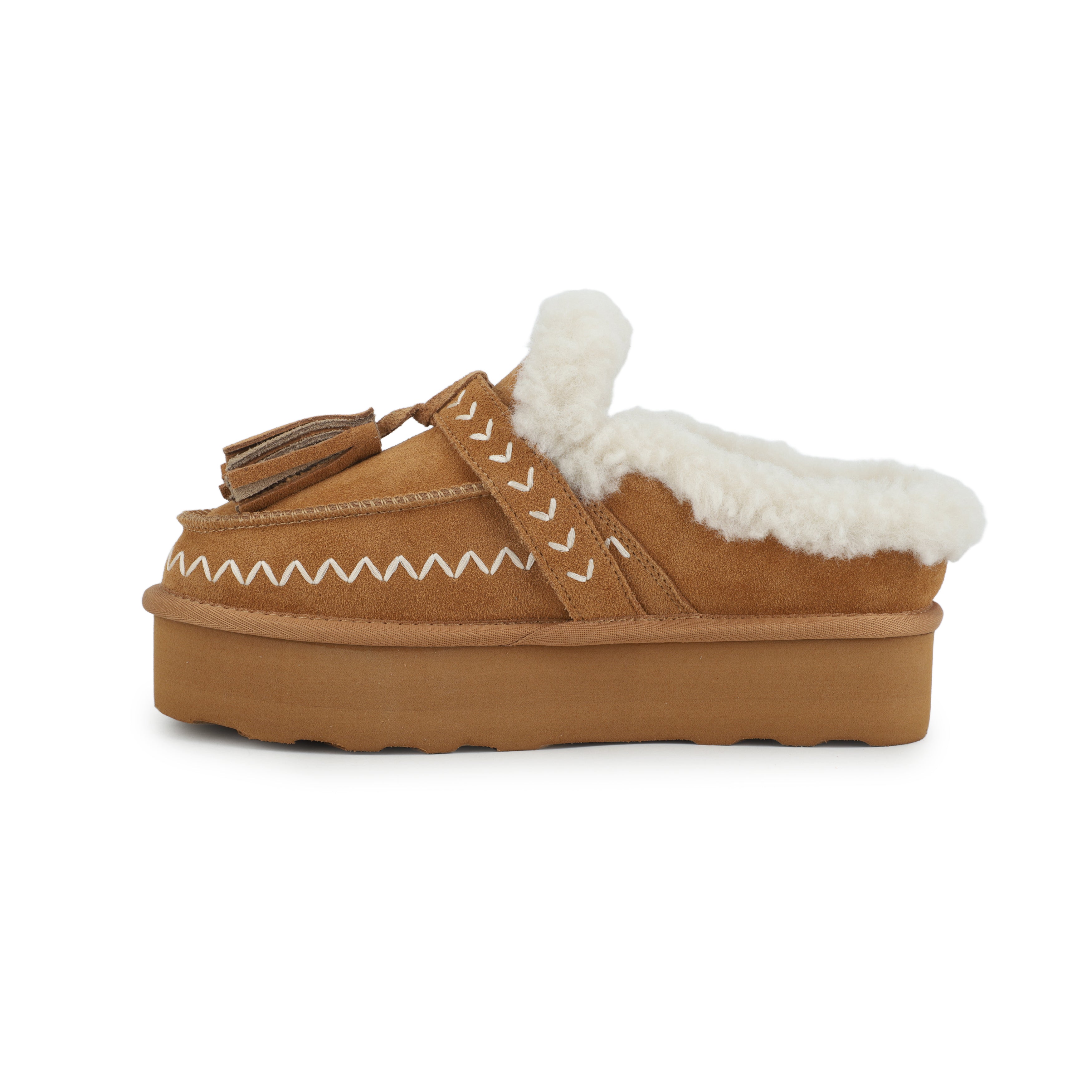 CHARM 2 - CHESTNUT SUEDE
