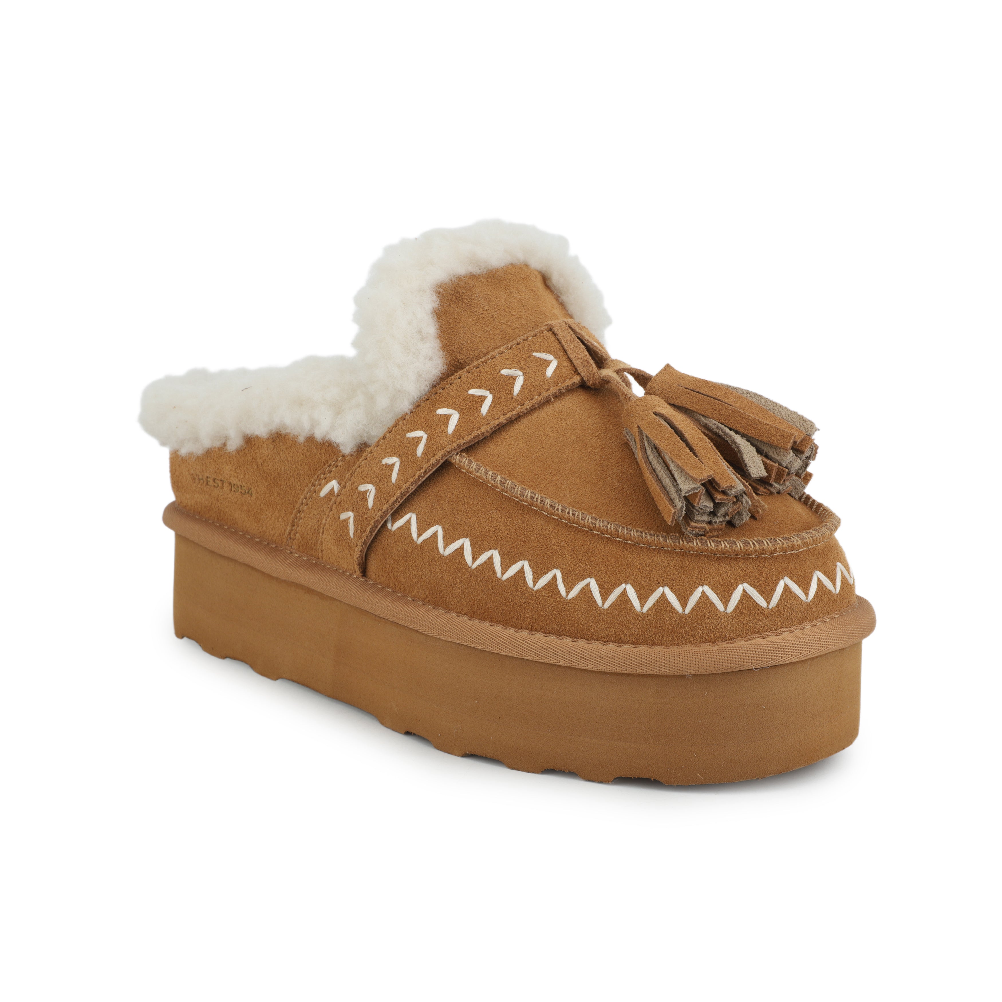 CHARM 2 - CHESTNUT SUEDE