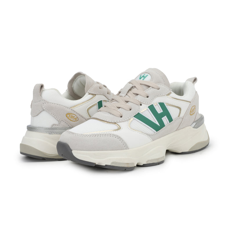 DASH 2 - WHITE GREEN WASHED GOLD