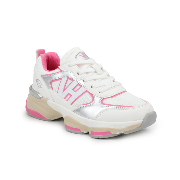 DASH 6 - WHITE/SILVER/PINK