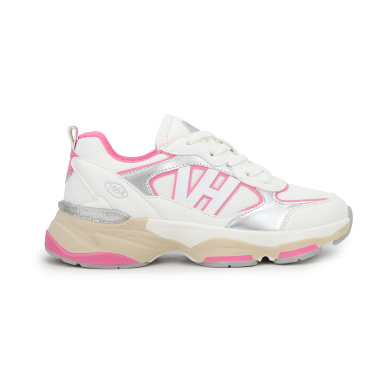 DASH 6 - WHITE/SILVER/PINK