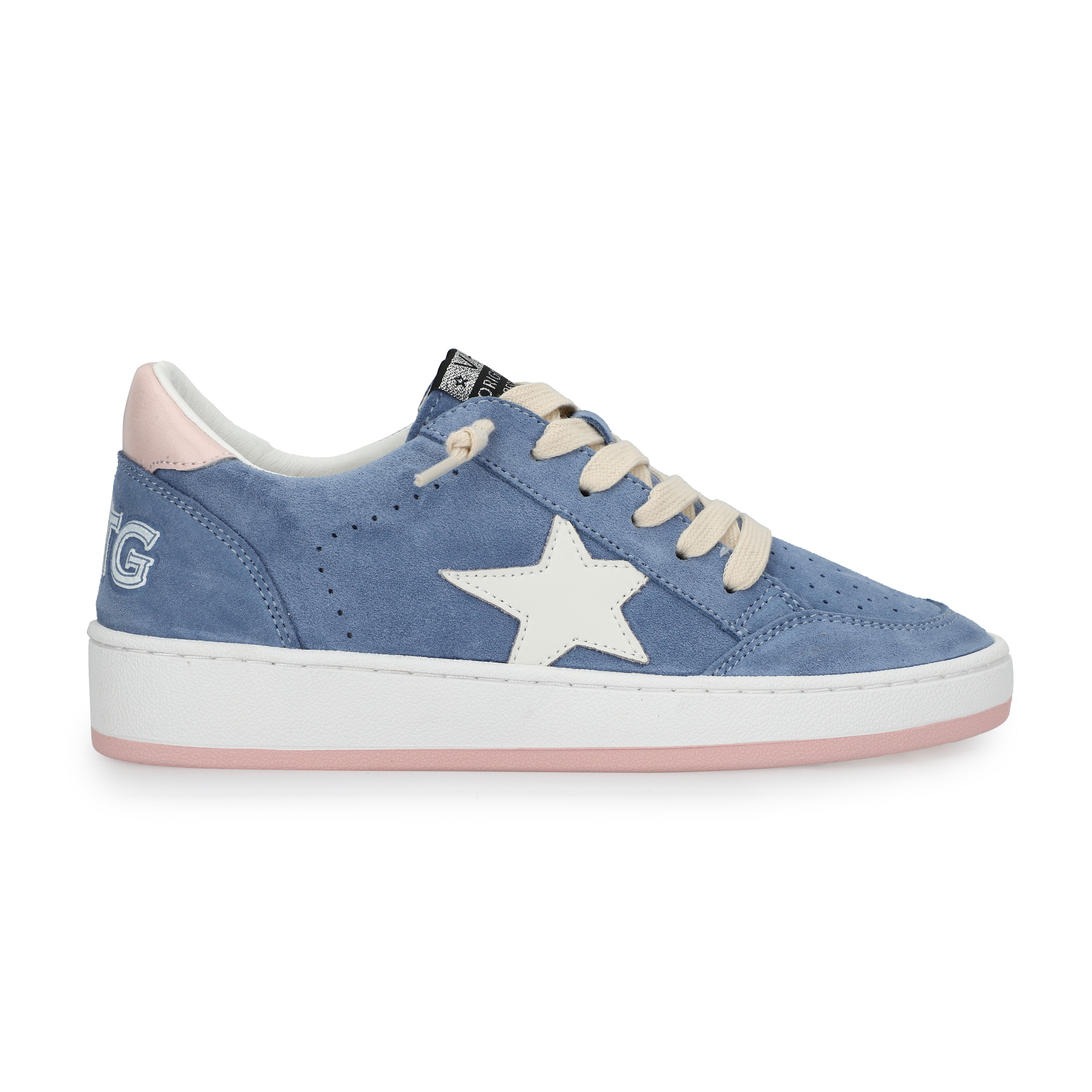 DENISSE 19- BLUE SUEDE