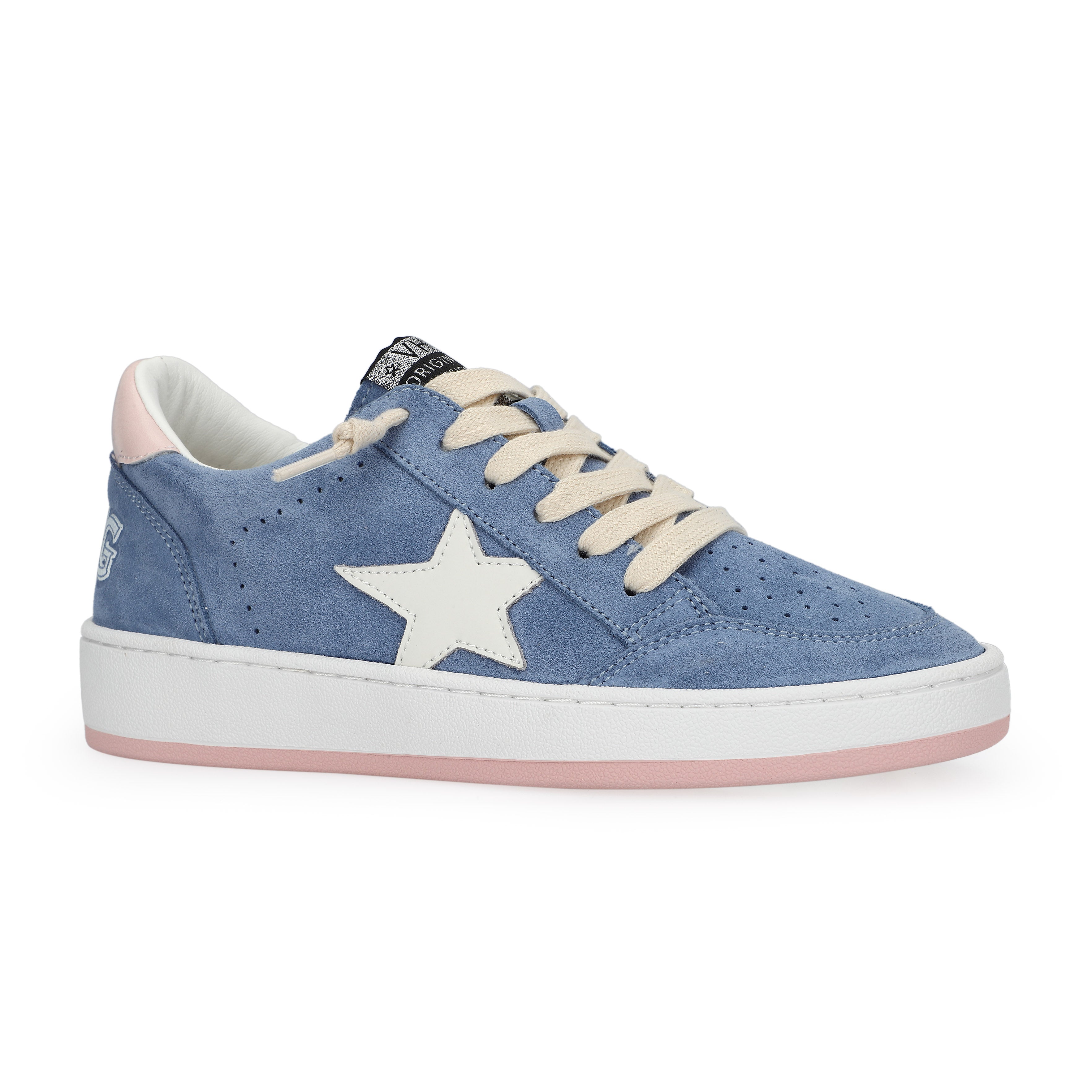 DENISSE 19- BLUE SUEDE