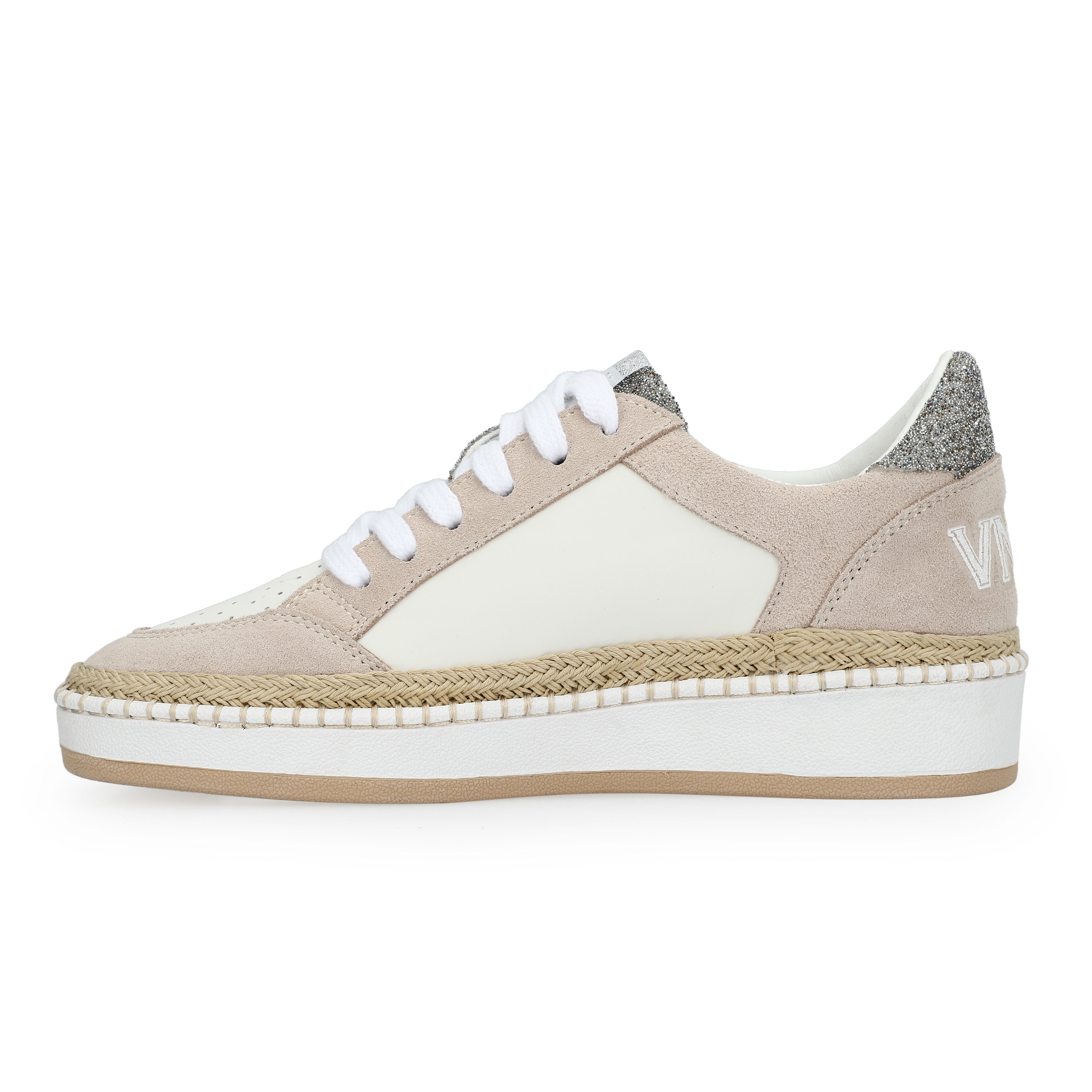 DENISSE 29 - RAFFIA/PINK/SILVER