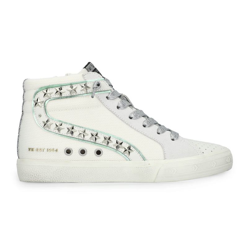 GADOL HIGH 17 - METALLIC GREEN/WHITE