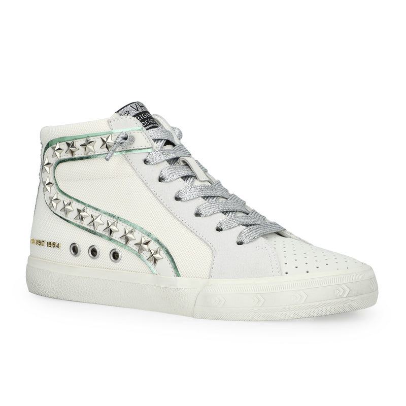 GADOL HIGH 17 - METALLIC GREEN/WHITE