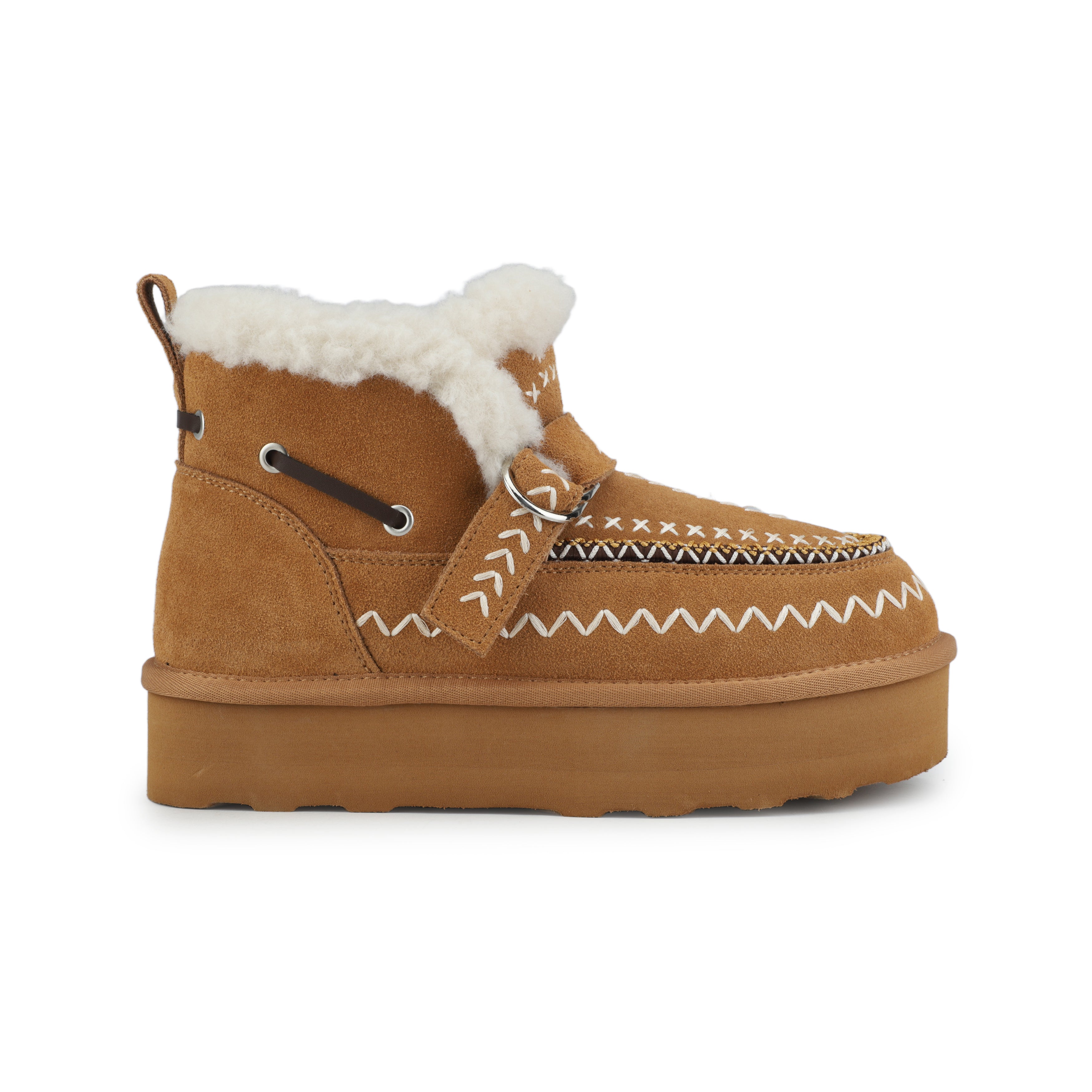 GRANDE 1 - CHESTNUT SUEDE