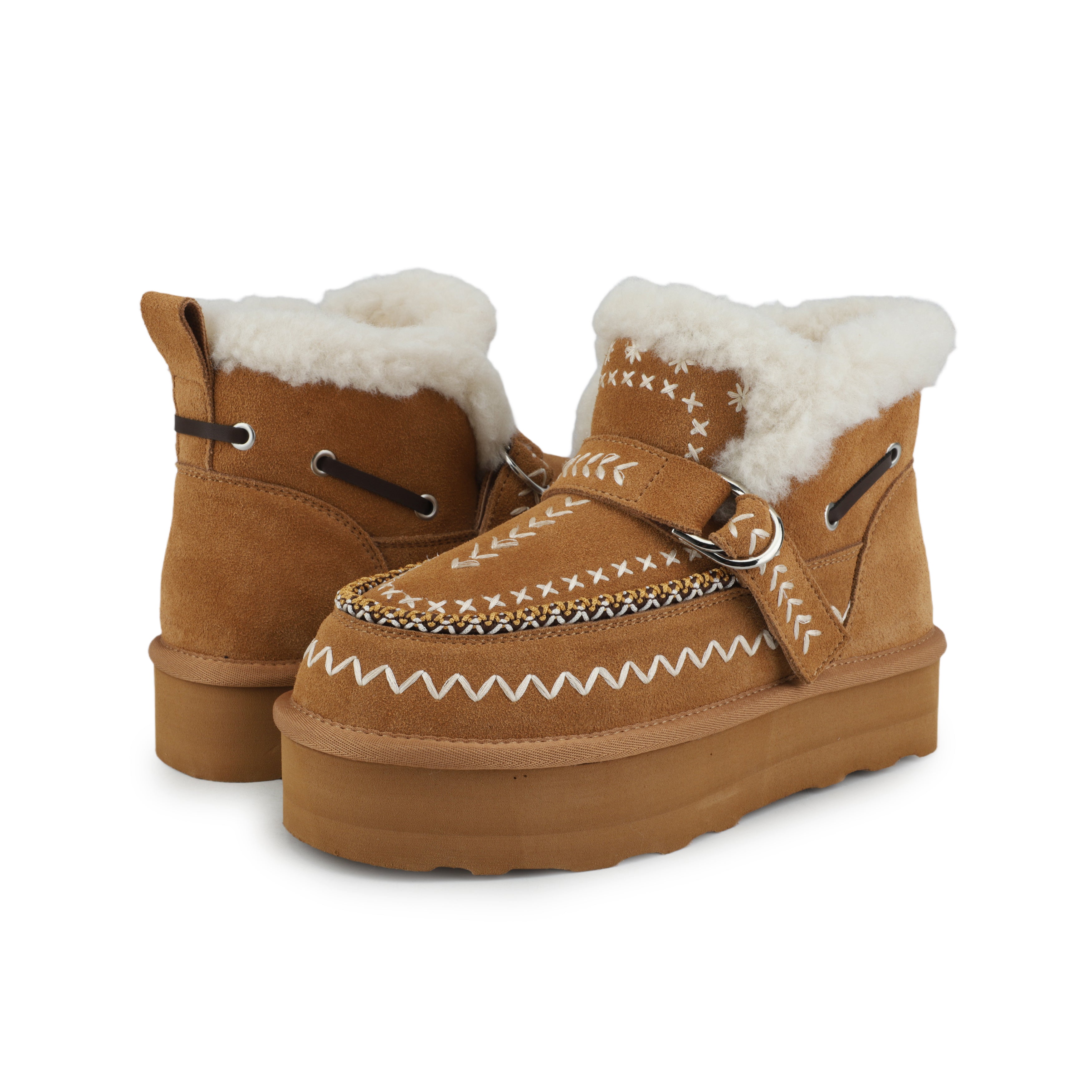 GRANDE 1 - CHESTNUT SUEDE