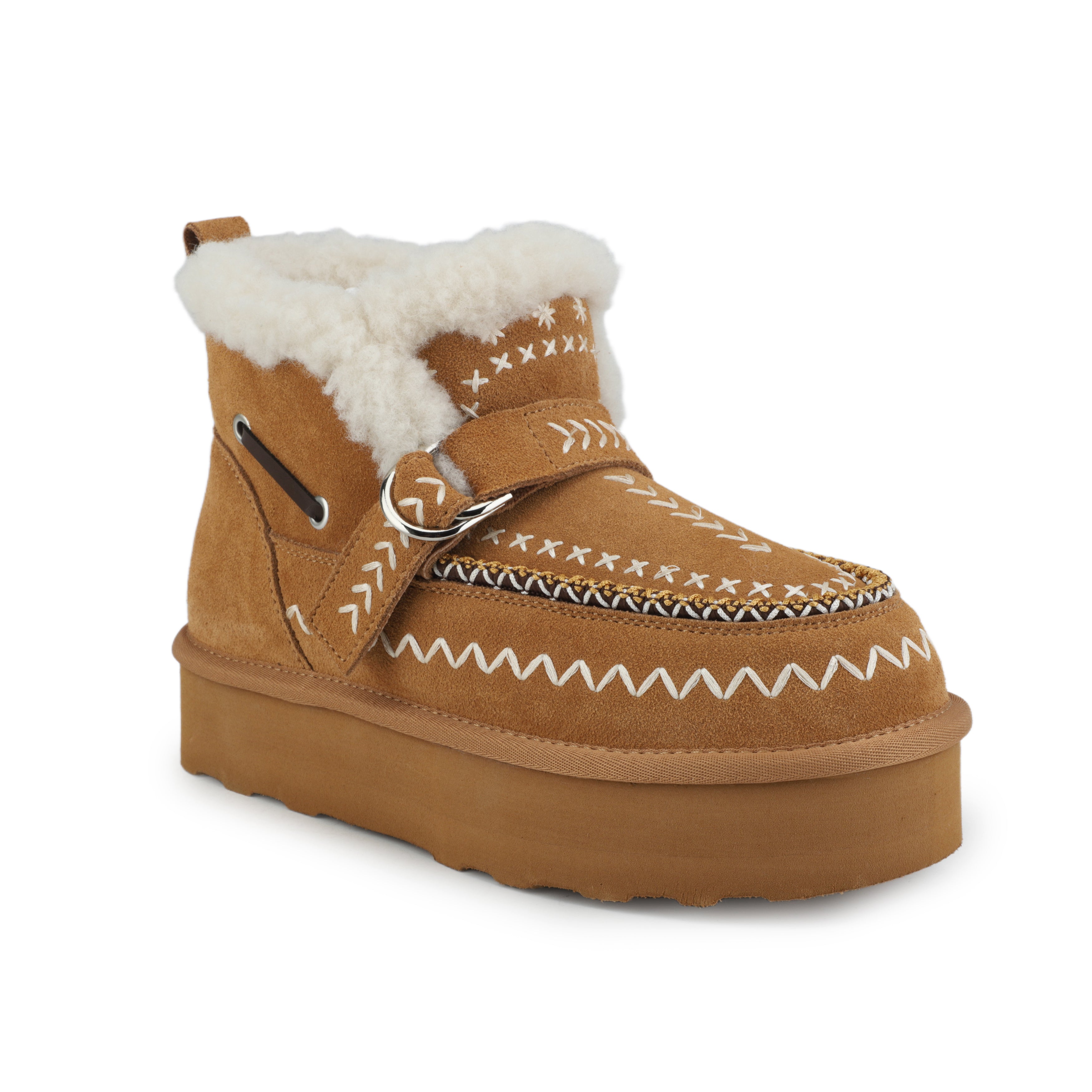 GRANDE 1 - CHESTNUT SUEDE