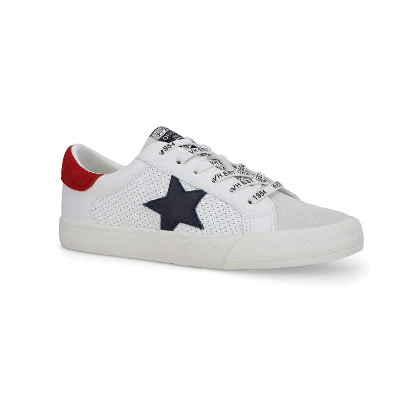 GRANDE - WHITE NAVY RED