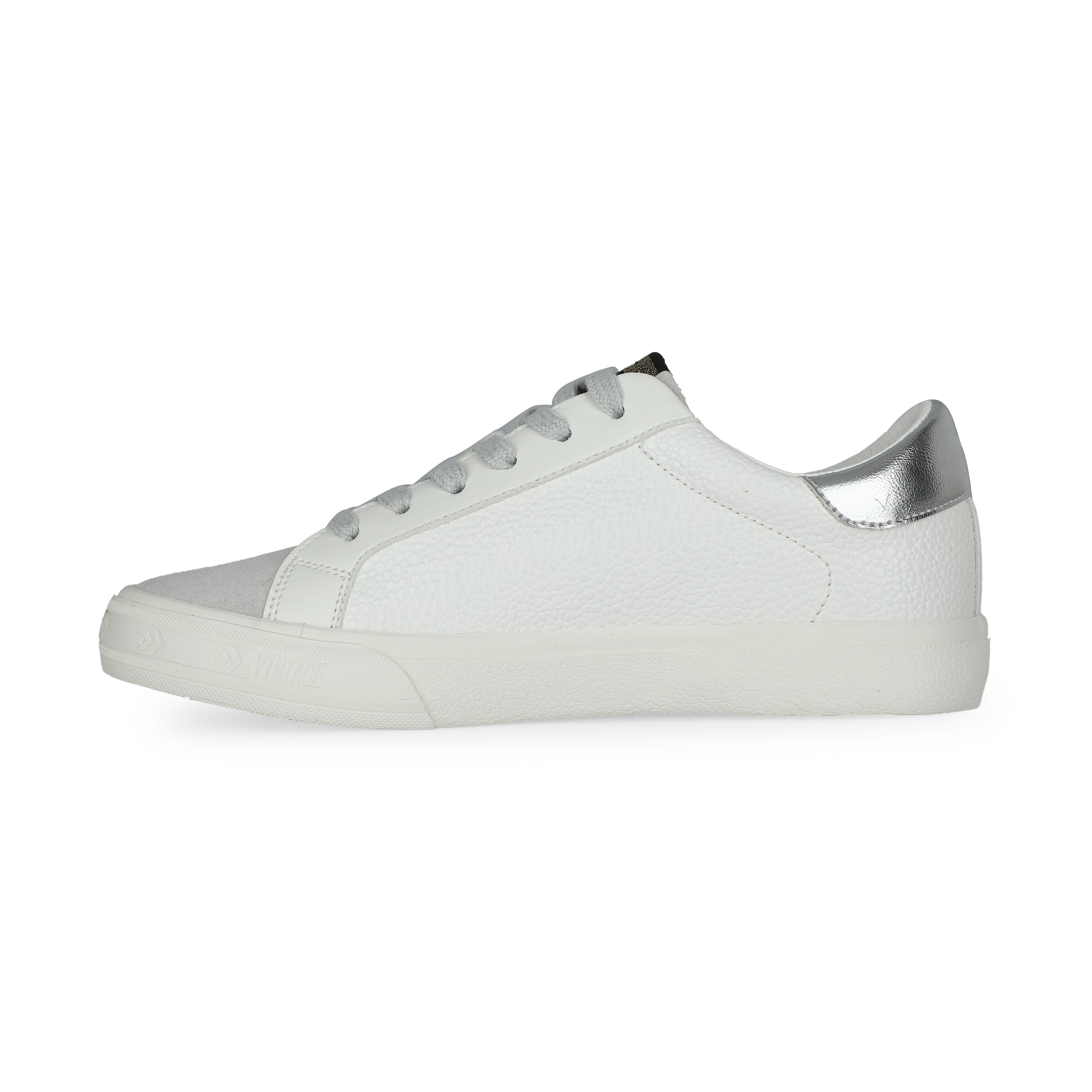 GRANDE - WHITE PEBBLED/WASHED SILVER