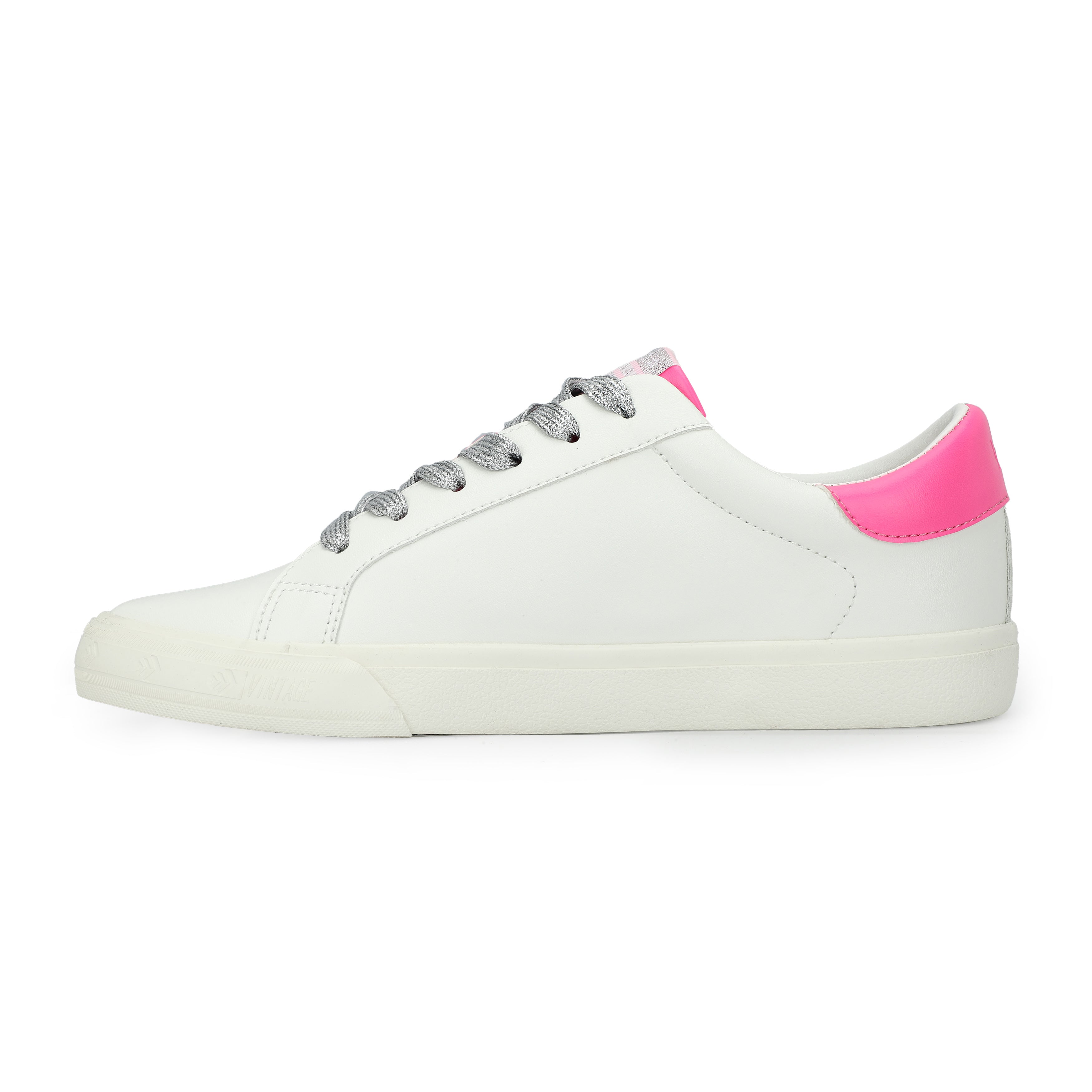 GRANDE - WHITE/WASHED SILVER/PINK