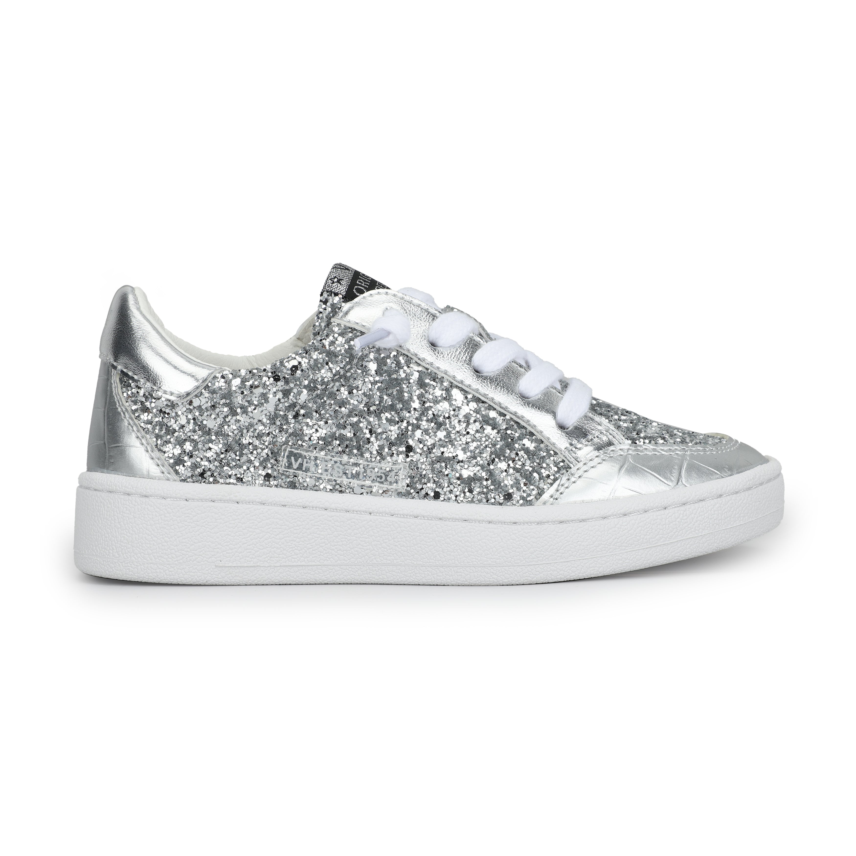KIDS HALEE - WASHED SILVER CROCO