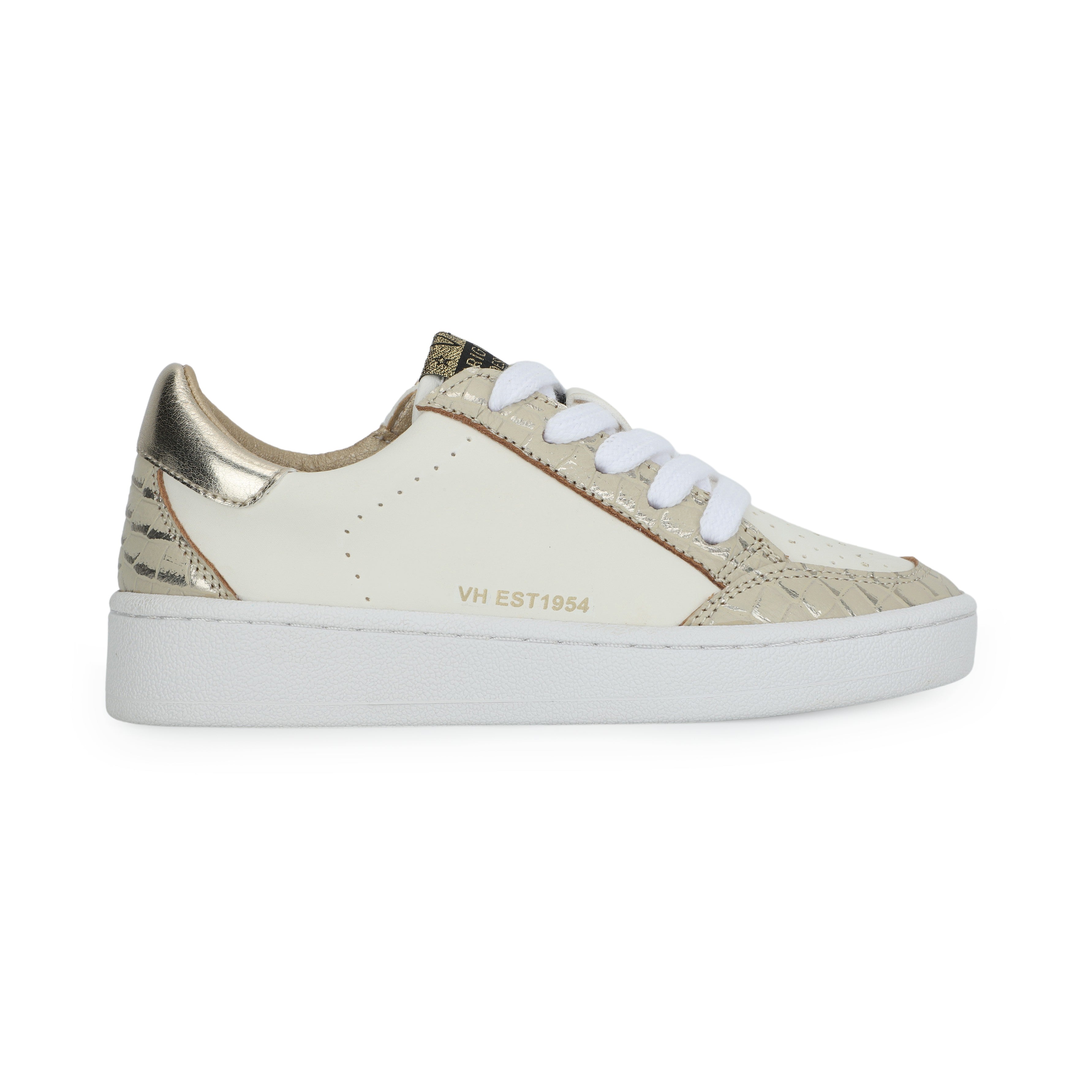 KIDS HALEE - WHITE NUDE CROCO