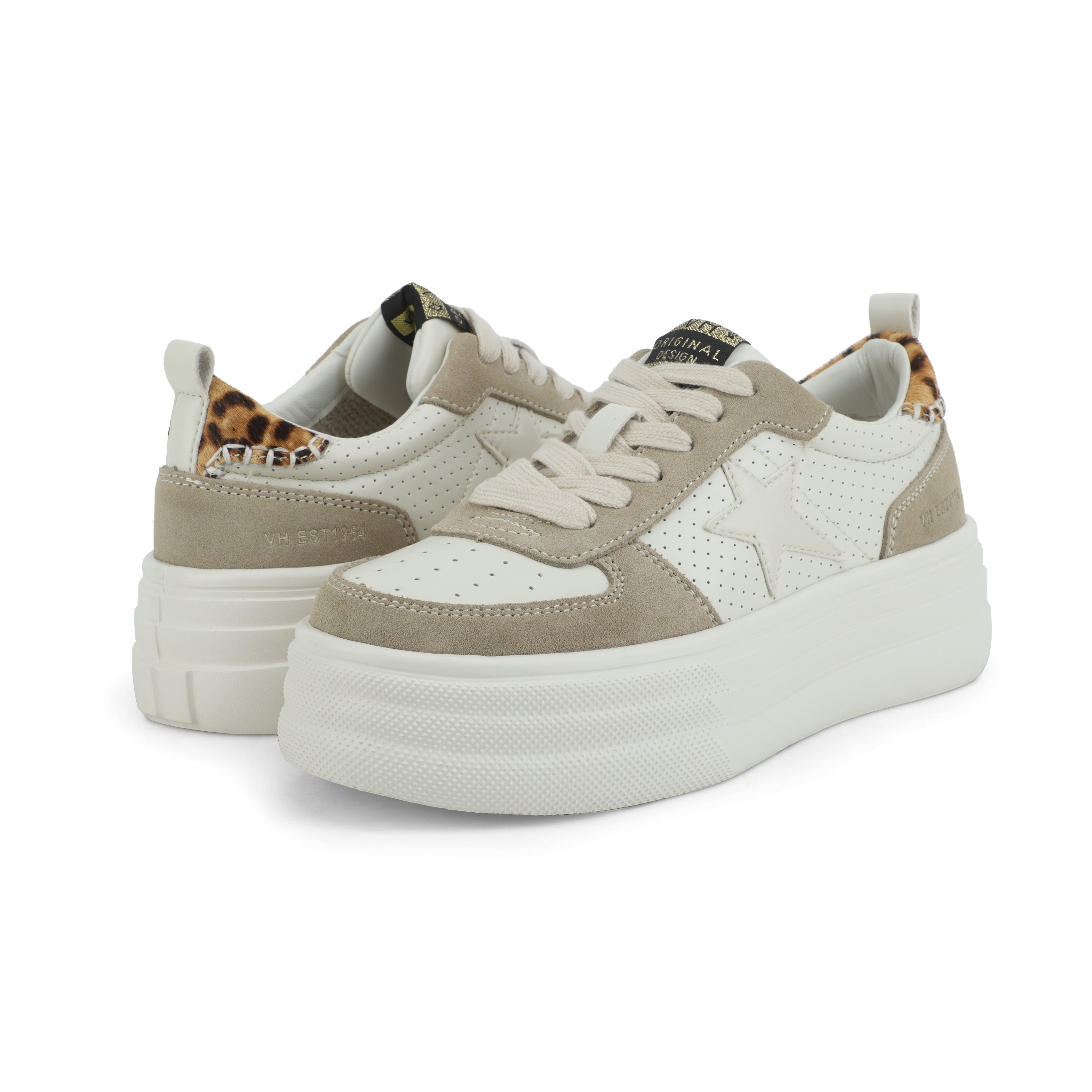 HUNTER - WHITE/ BEIGE