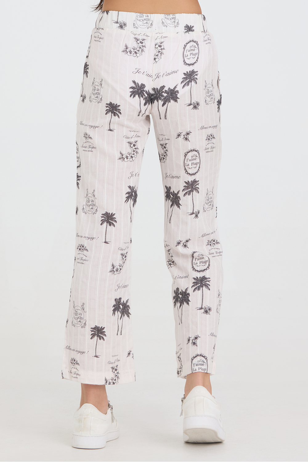 Kids Smocked Waist Wide Leg Pant