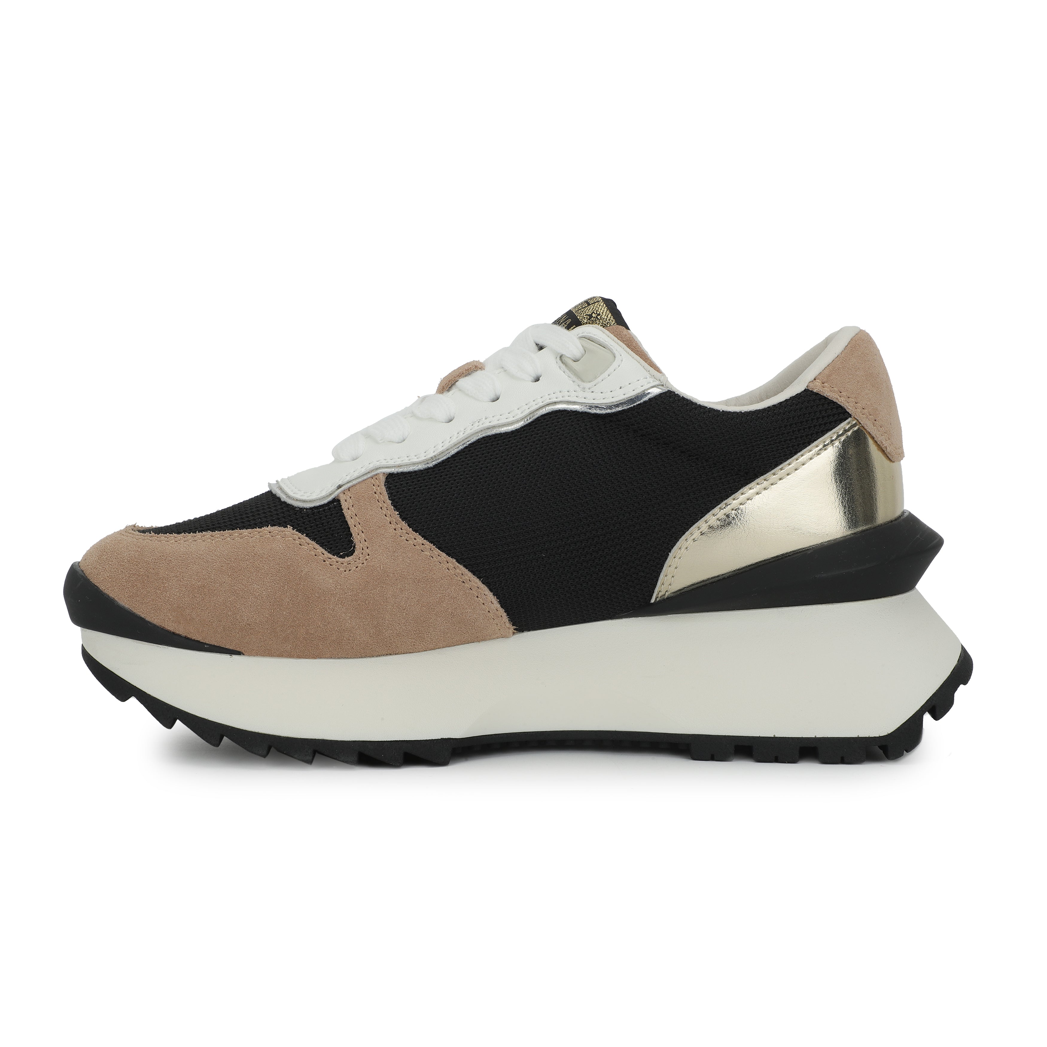 MAJOR - BLACK MESH/ GOLD TAUPE