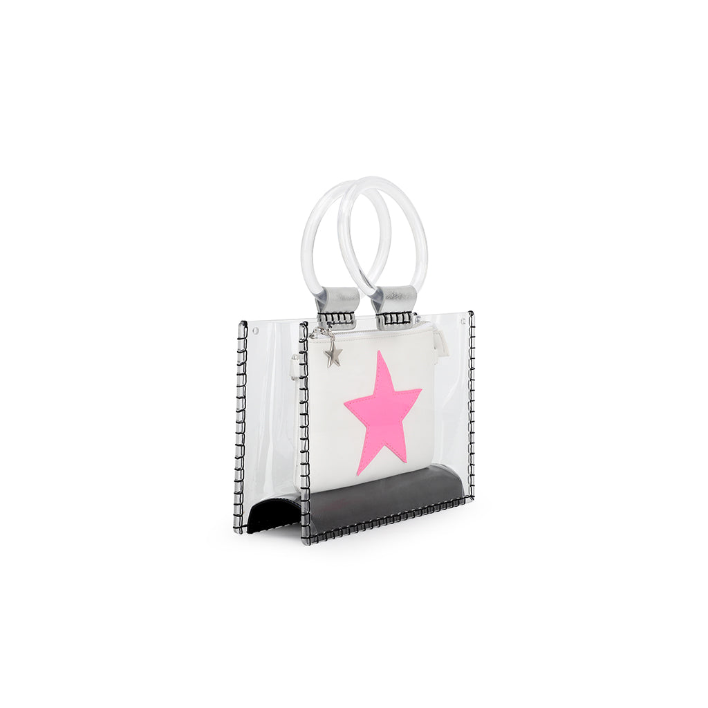 MINI MOLLY - WHITE PINK