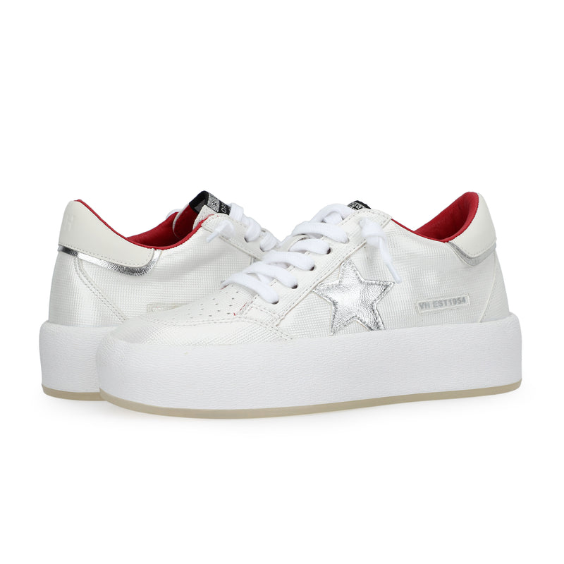 REAM 10 - WHITE/SILVER/RED