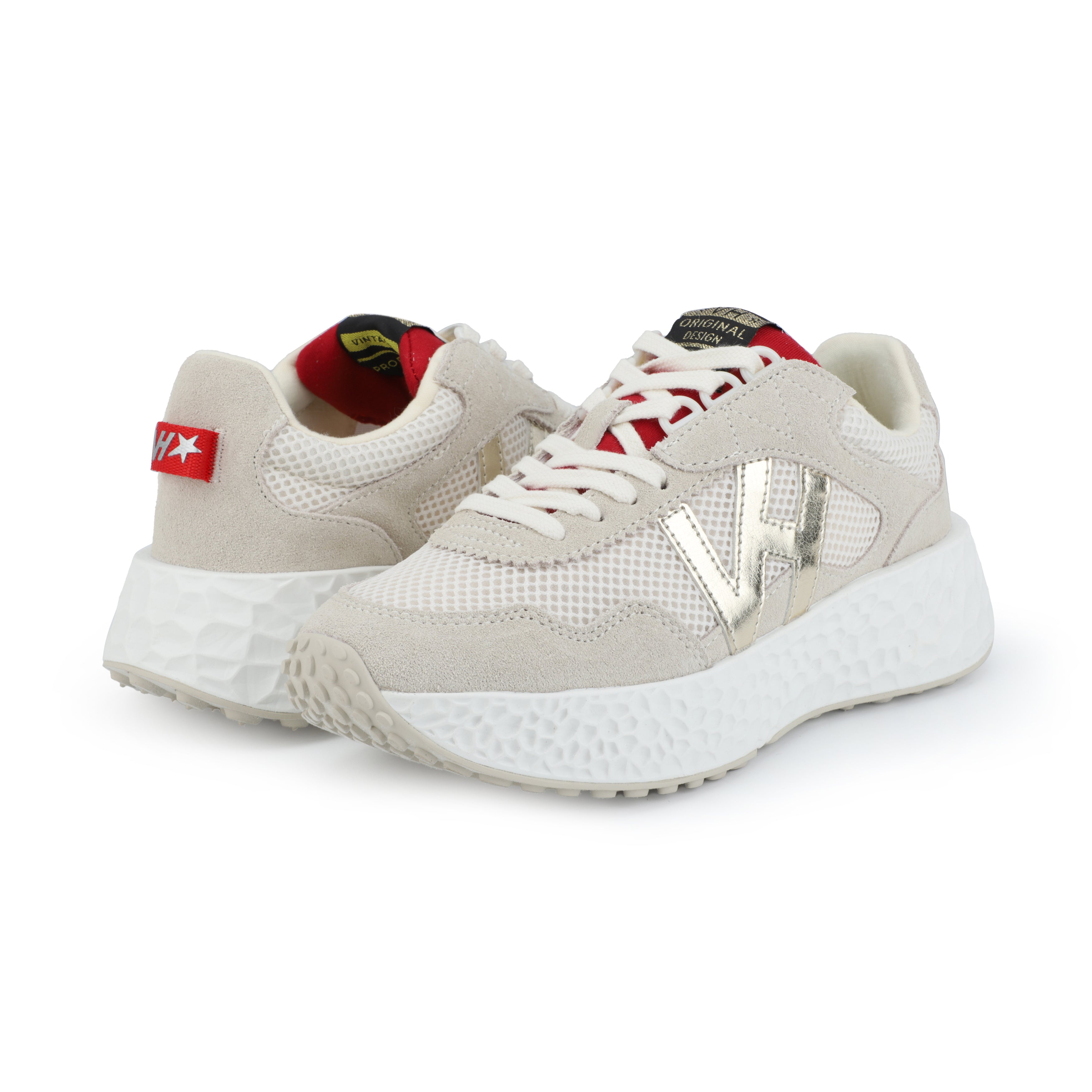 STARLING - OFF WHITE/RED