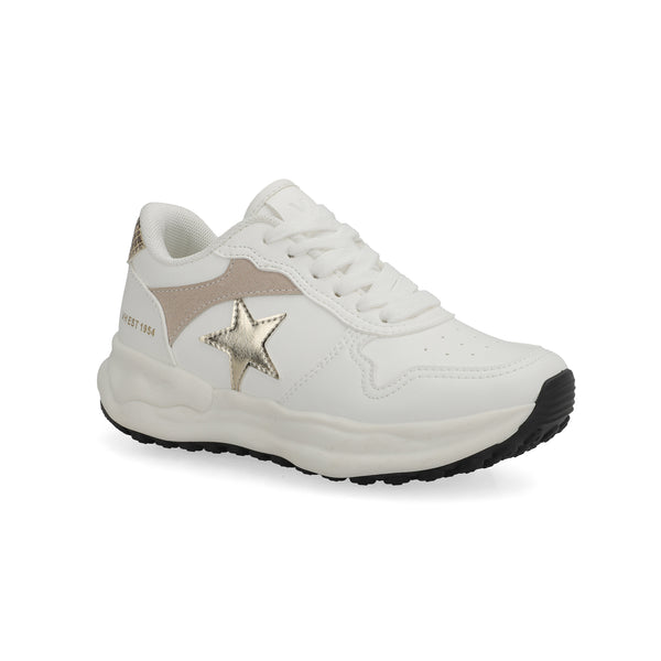 KIDS SWIFT - WHITE TAUPE GOLD