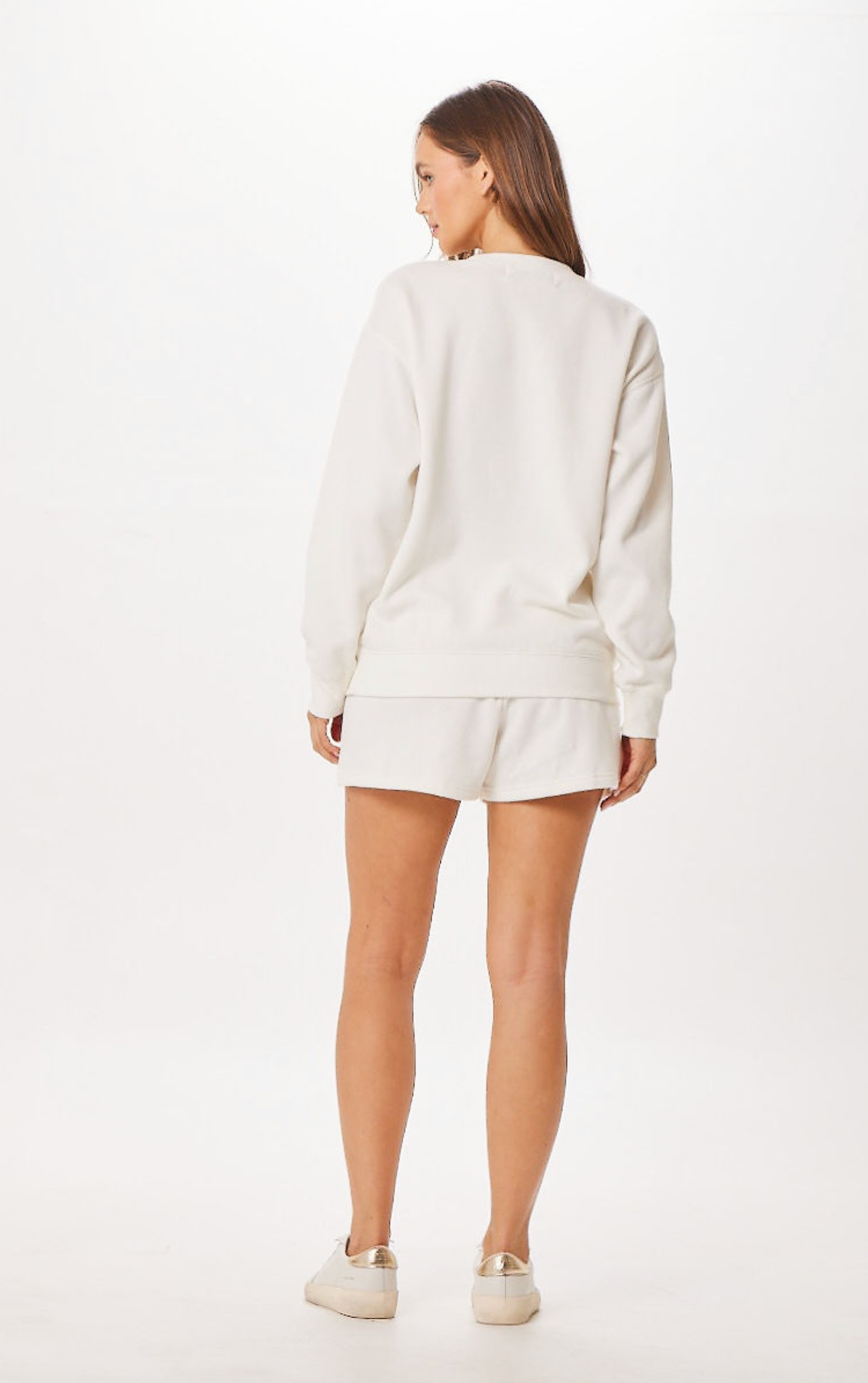 White St. Barth Jet Setter Surf Wash Shorts