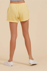 Sunny Yellow New Burnout Shorts - VintageHavana.com