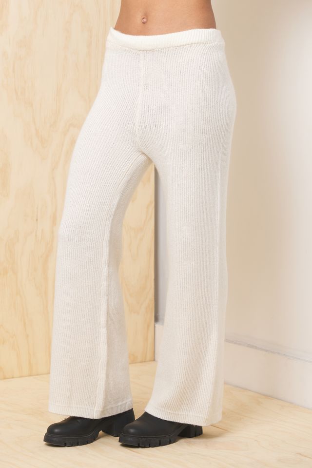 Sweater Terry Wide Leg Pant