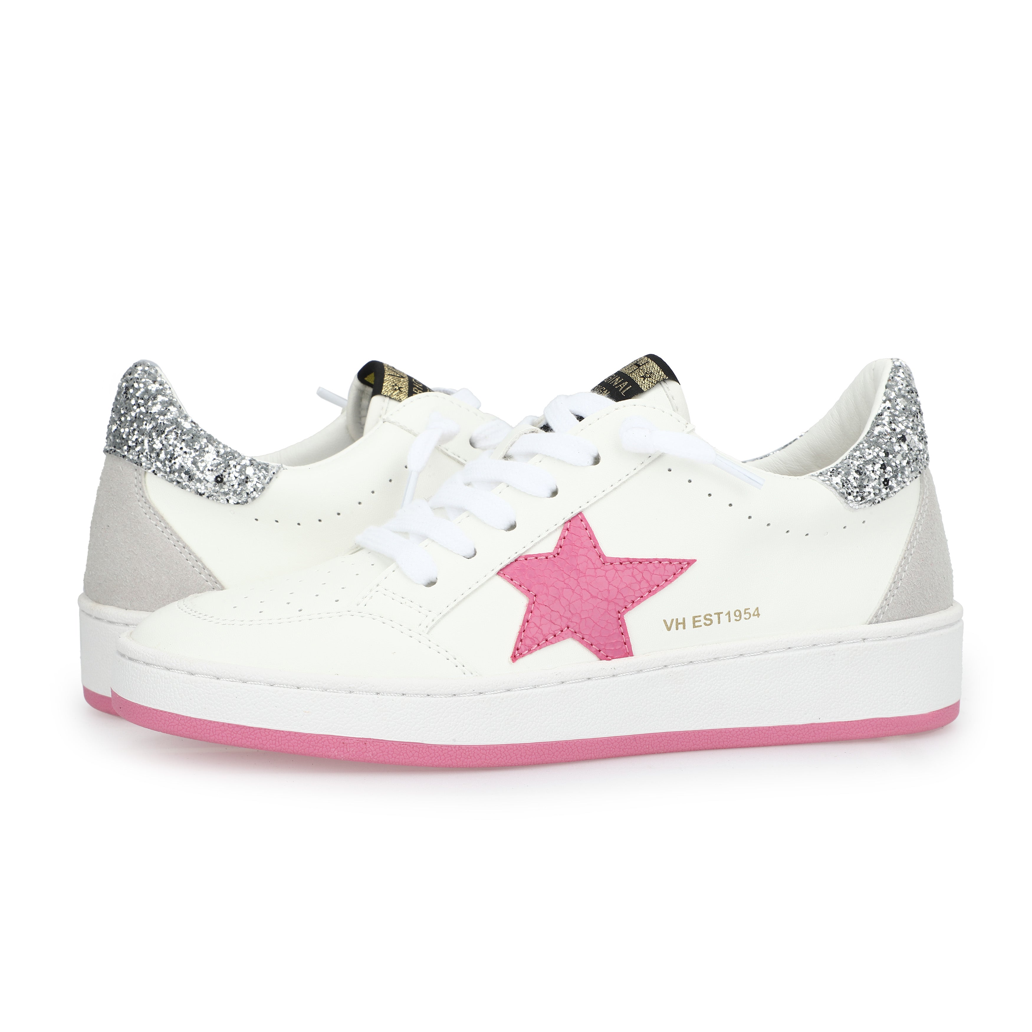TAMMY - WHITE PINK GLITTER POP