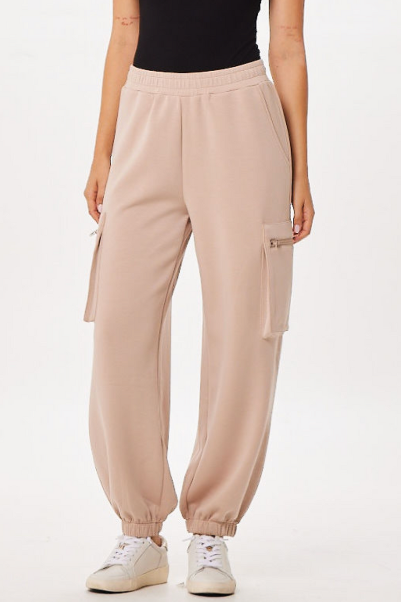 Nude Cloud Fleece Jogger w/ Side Pockets