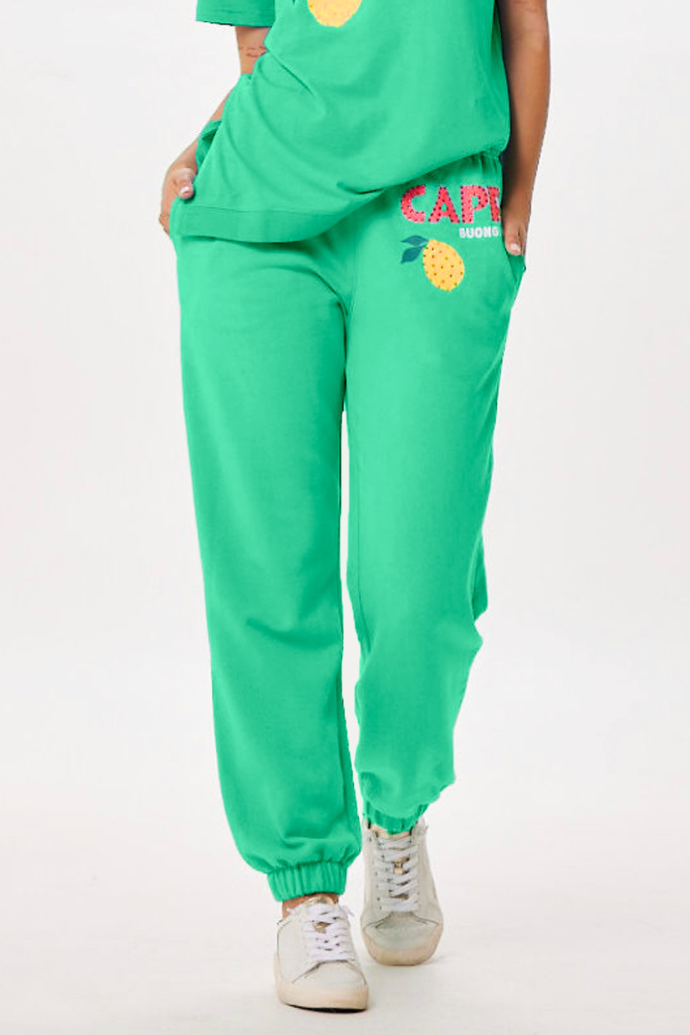 Surf Green Capri Jet Setter Surf Wash Jogger