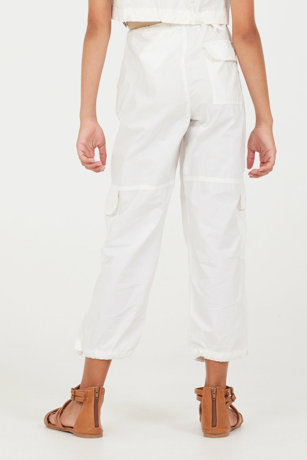 Oyster Parachute Pants
