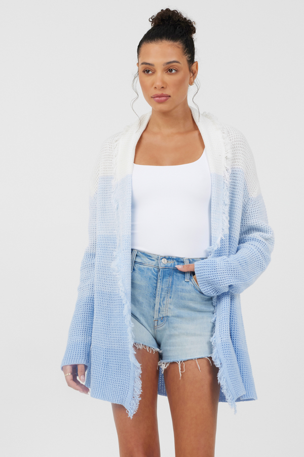 Salt and Sand Ombre Knit Cardigan