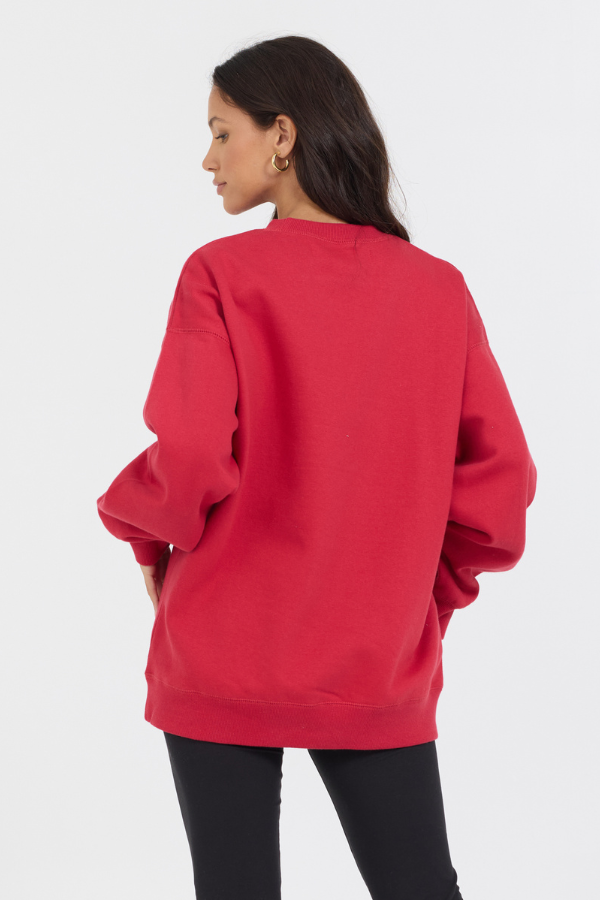 Red Proweave Crewneck