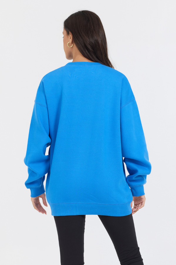 Blue Proweave Crewneck