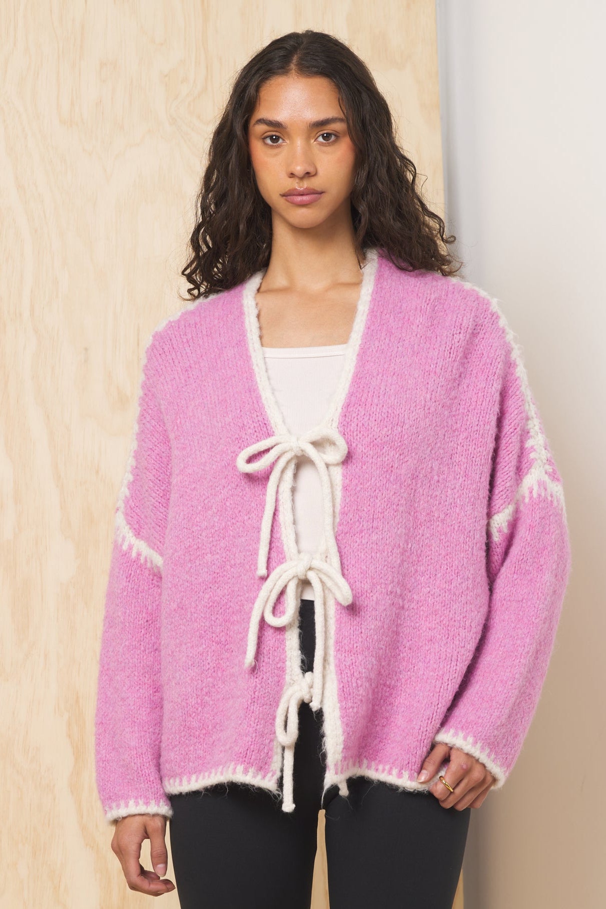 Tie Front Cardigan