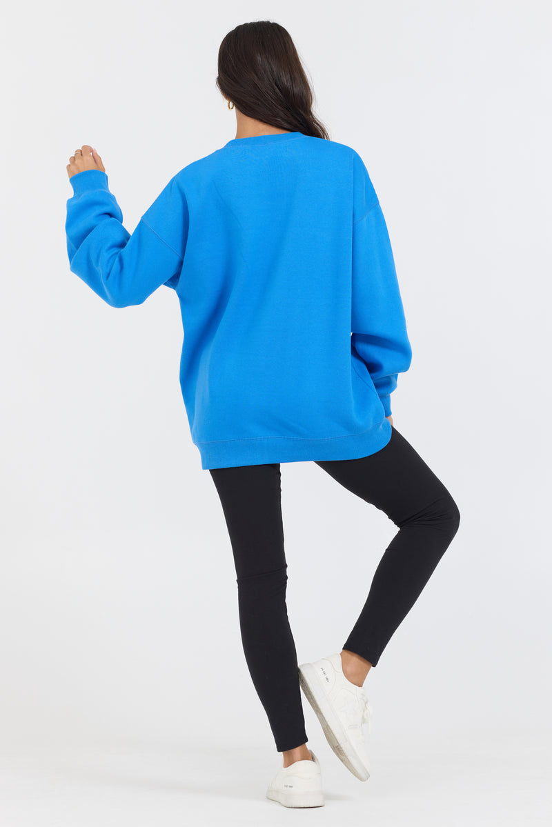 Blue Proweave Crewneck