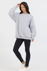 Heather Grey Proweave Crewneck Sweatshirt