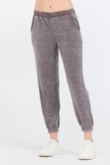 Chocolate Syrup Reverse Fleece Jogger