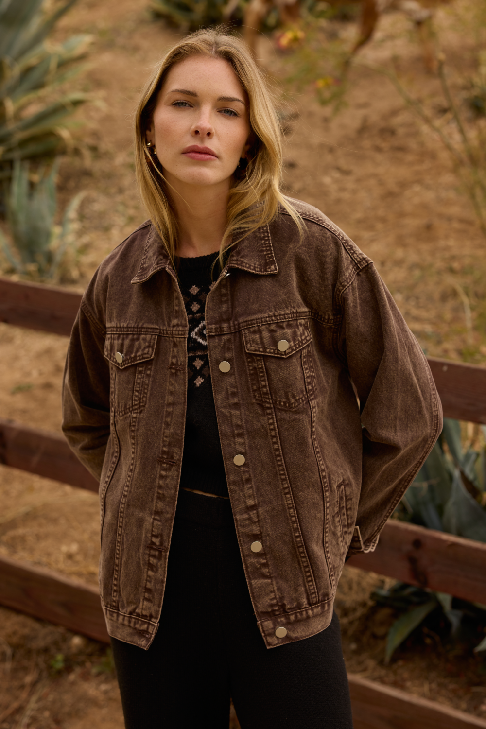 Washed Denim Jacket