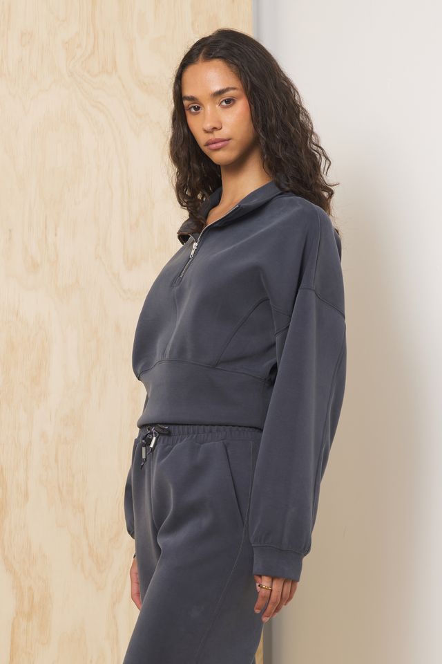 Luxe Cloud Quarter Zip