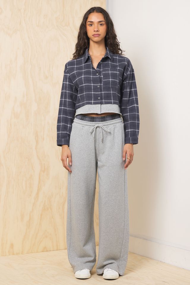 French Terry Flannel 2-Piece Set