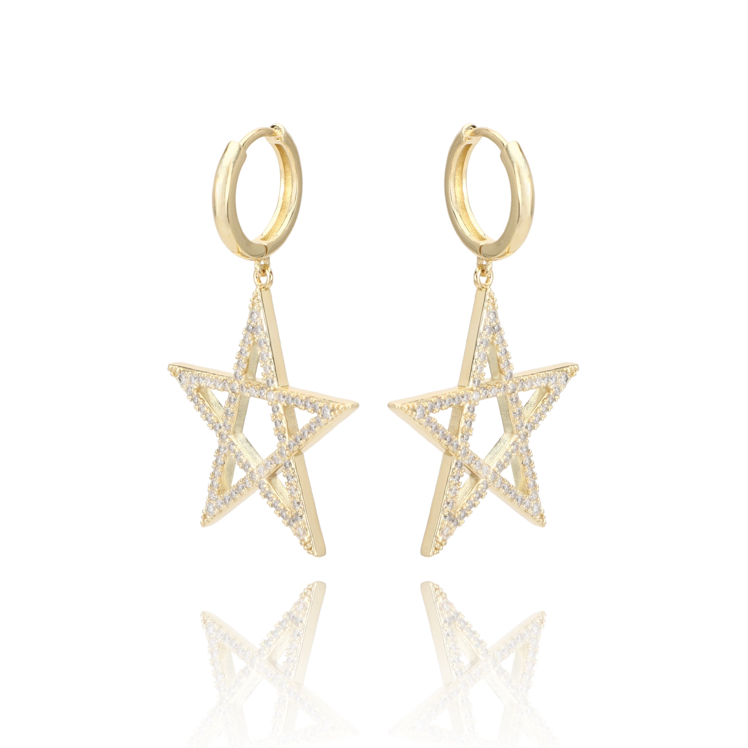 NAVY EARRING