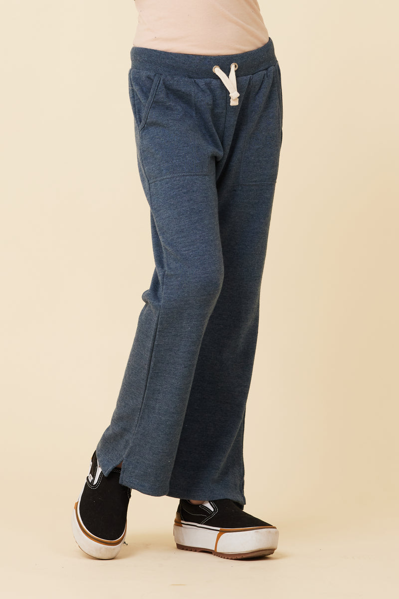 Wide Leg French Terry Pant