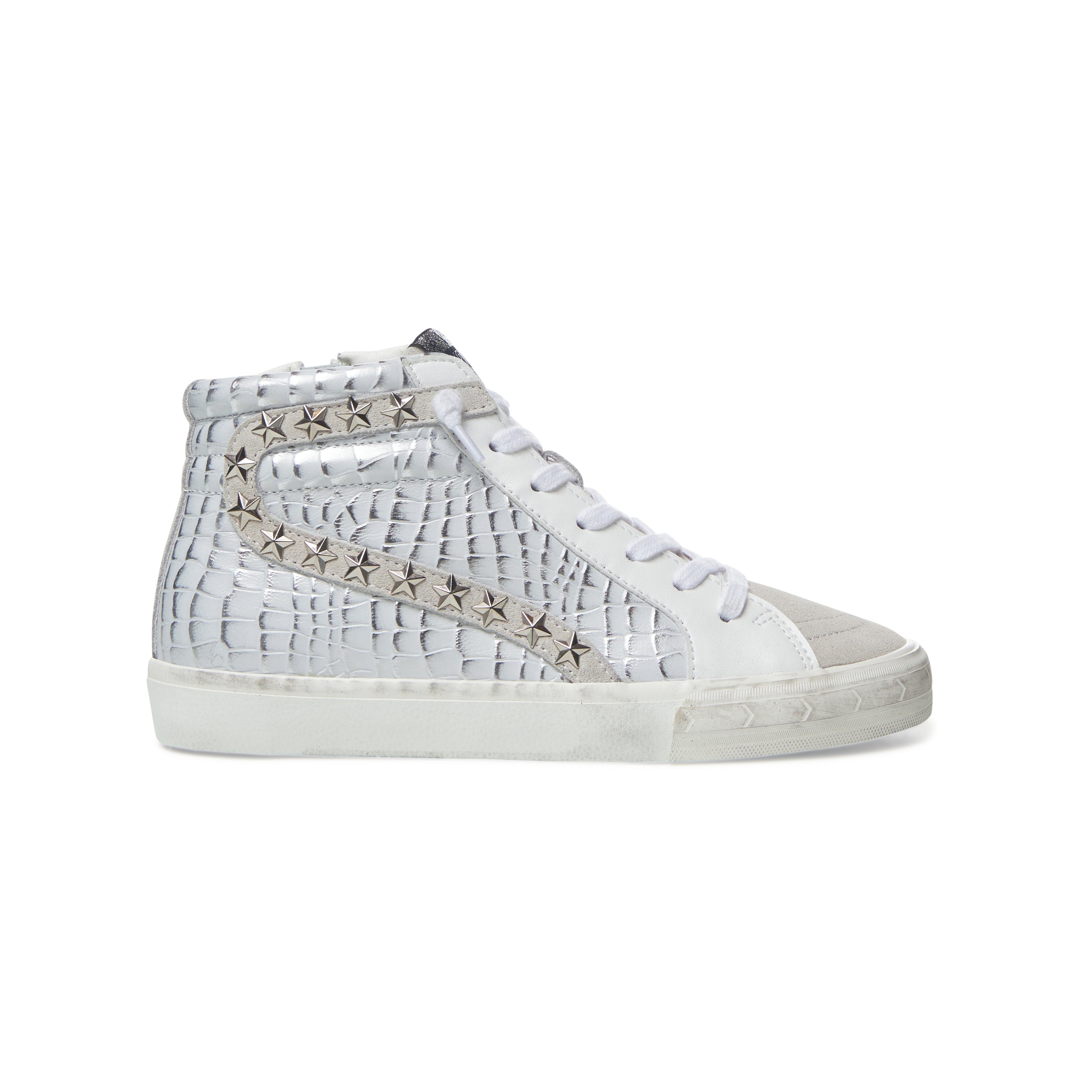 EDGE HIGH - LIGHT GREY CROCO